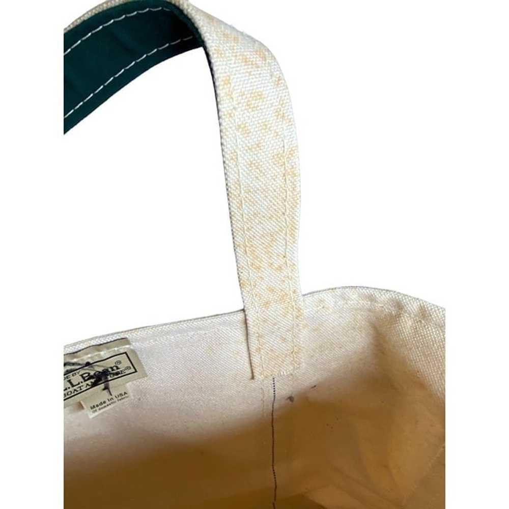 L.L. Bean Boat & Tote Canvas Bag Christmas Cardin… - image 9