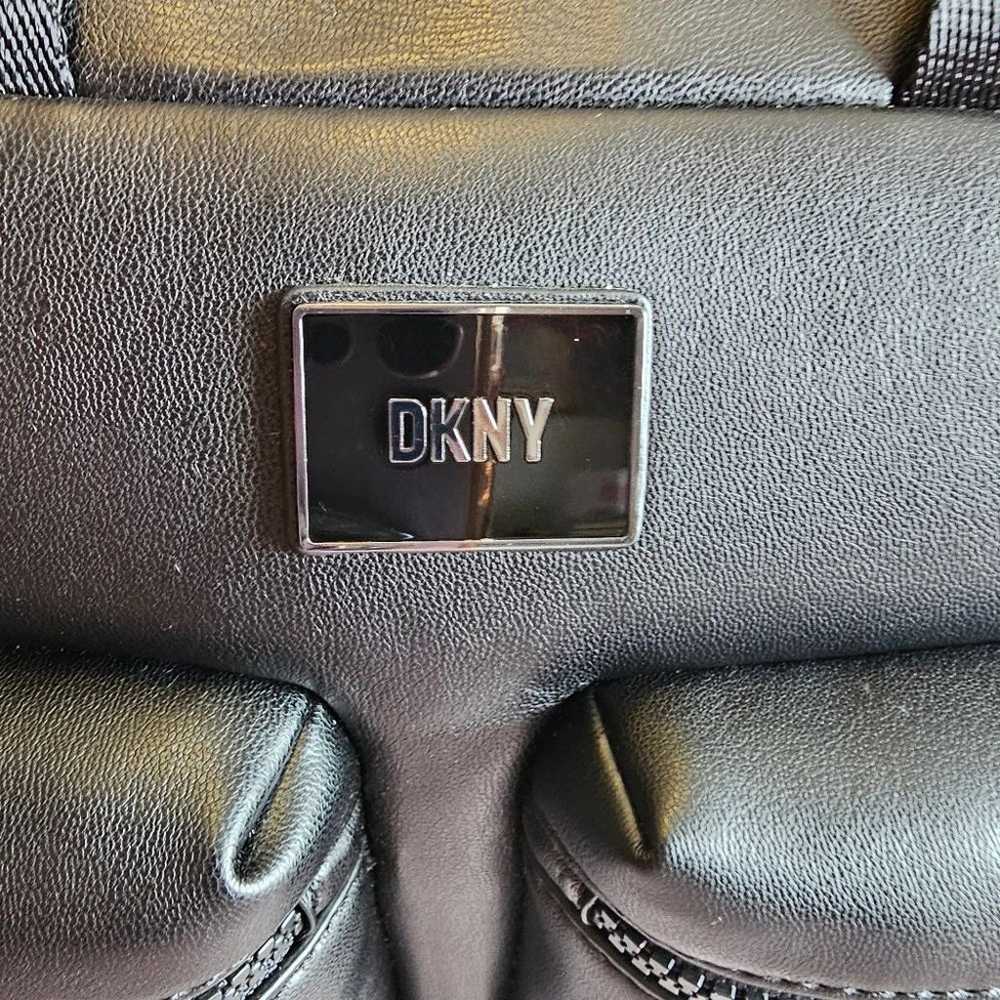 DKNY Damian Satchel Handbag Shoulder Bag Black - image 4
