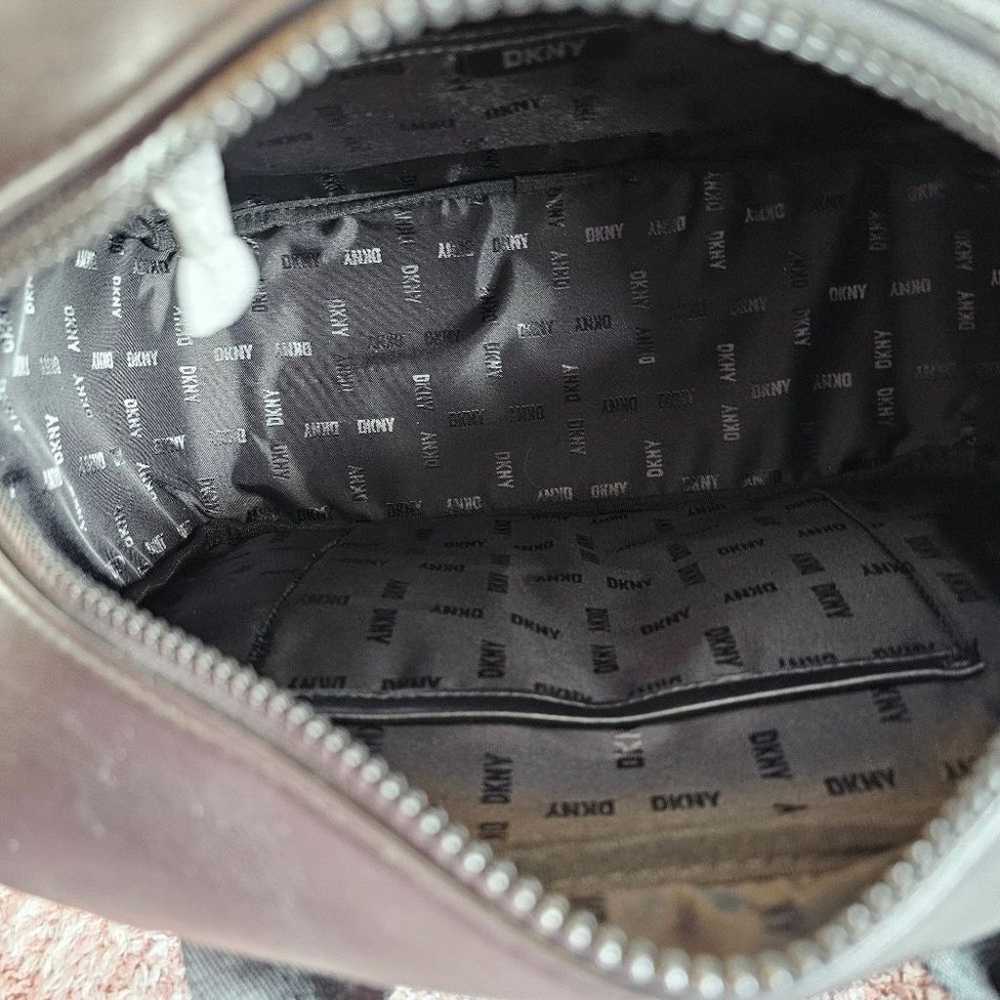 DKNY Damian Satchel Handbag Shoulder Bag Black - image 5
