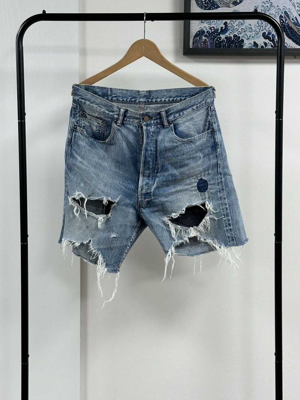 Saint Michael SAINT Mxxxxxx Denim Shorts Size : M - image 1