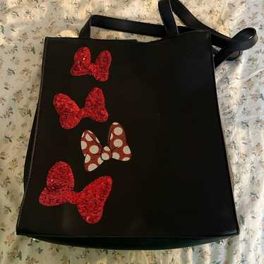 Minnie Mouse Sequined Bow Tote Bag