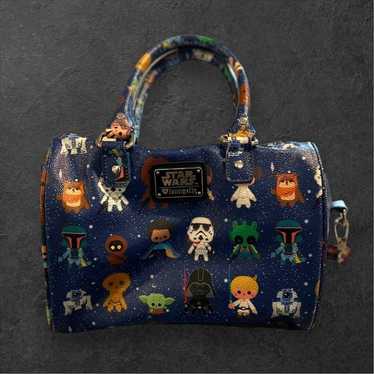 Loungefly Disney Star Wars Characters Tote Bag Pur