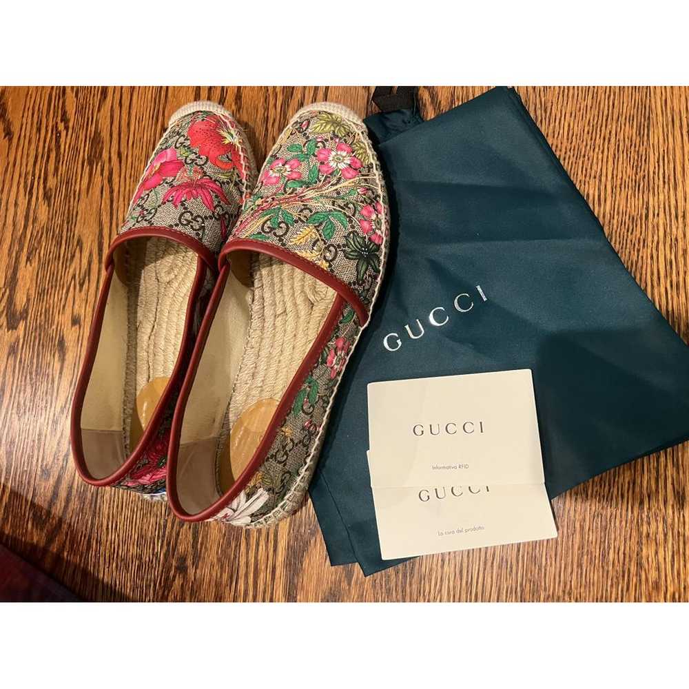 Gucci Leather espadrilles - image 2