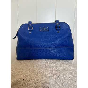 Kate Spade Grove Court Lainey Royal Blue Handbag