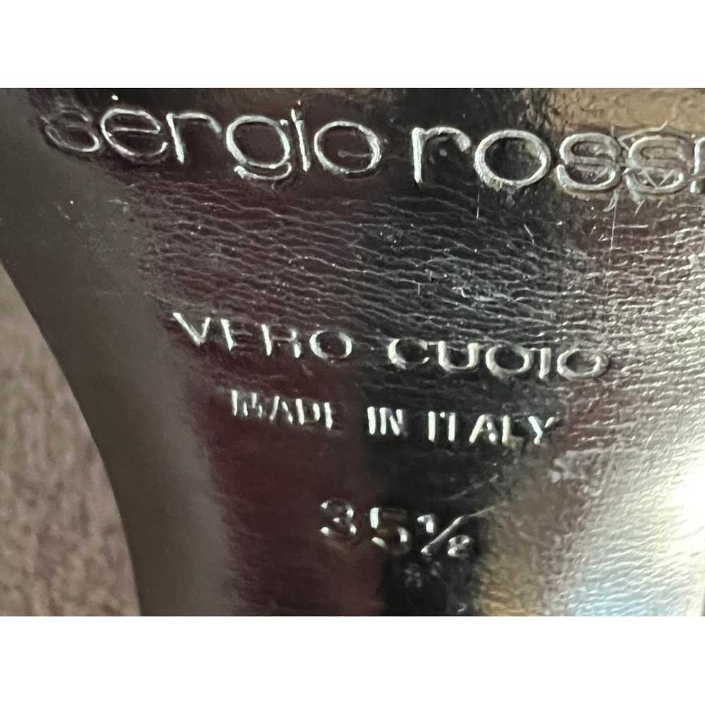 Sergio Rossi Sr1 leather mules - image 7