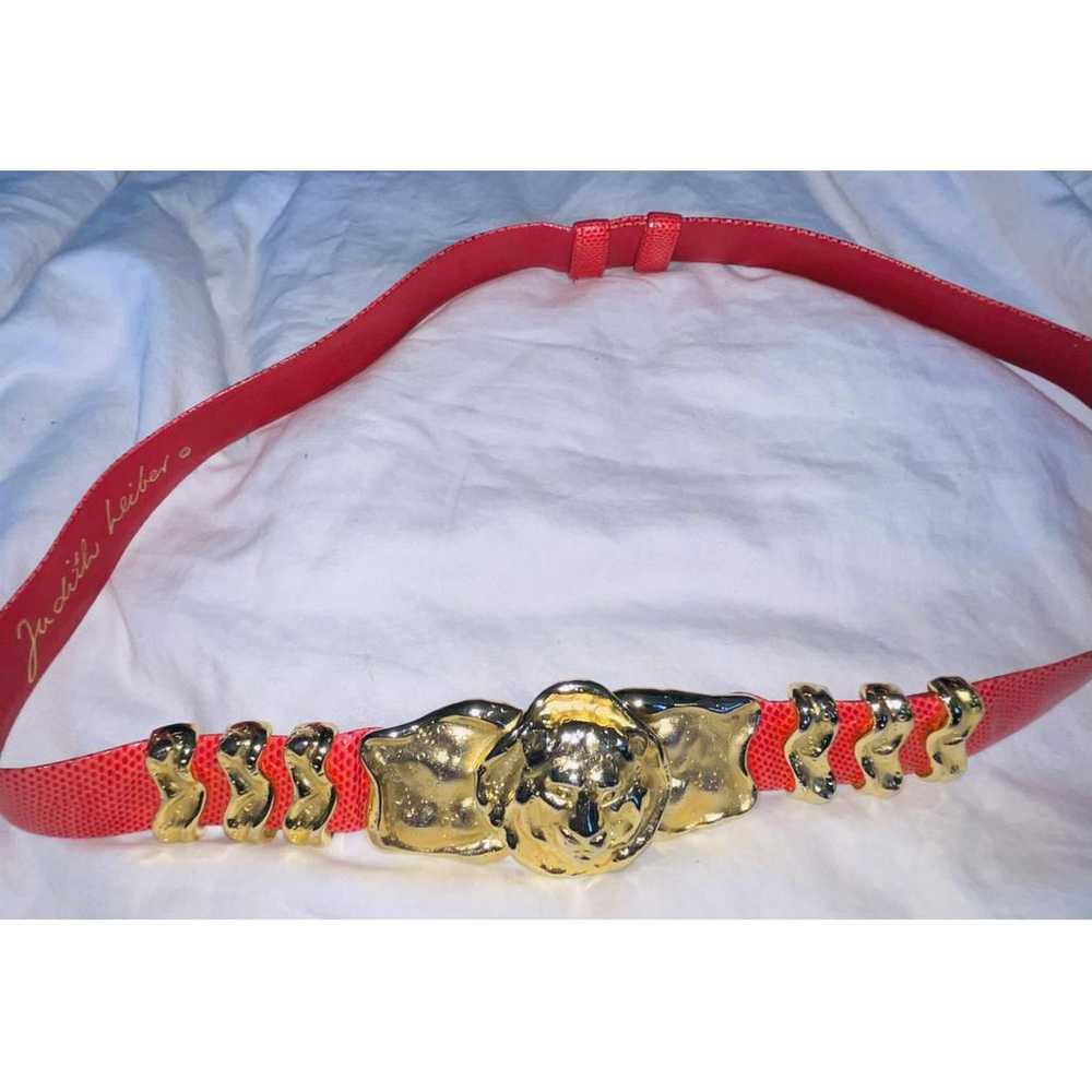 Judith Leiber Lizard belt - image 3