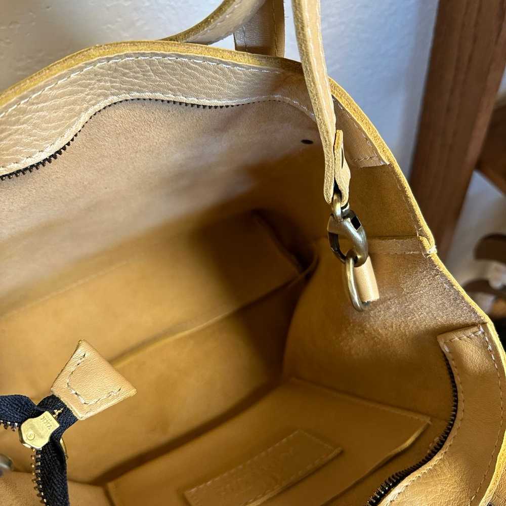 Porland Leather Goods Med Zip Crossbody - image 5