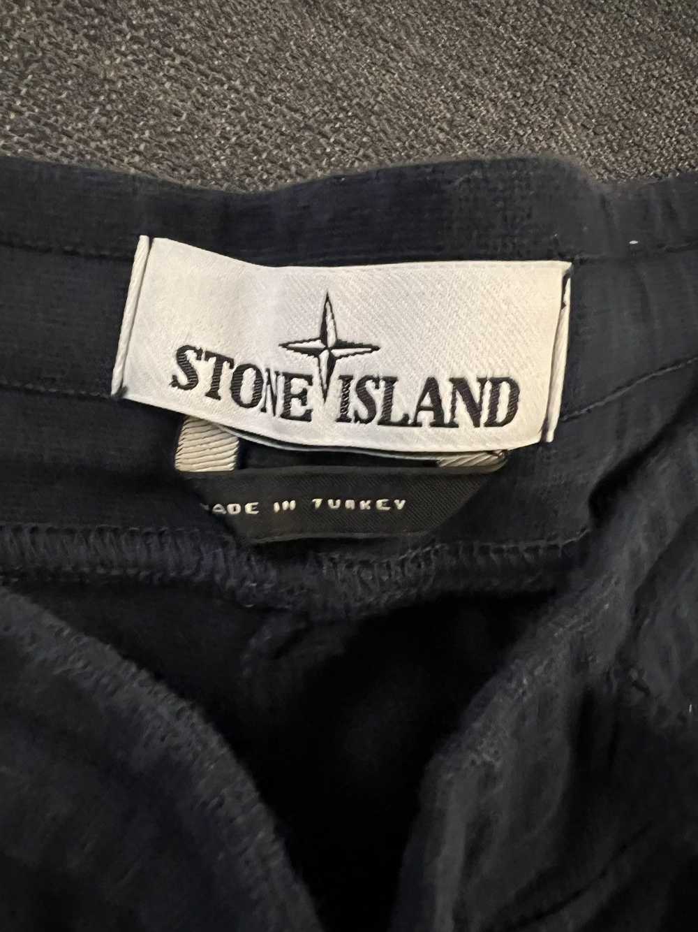 Stone Island Stone island navy blue sweatshorts s… - image 3