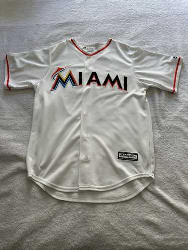 MLB × Majestic Jose Fernandez #16 Miami Marlins Je