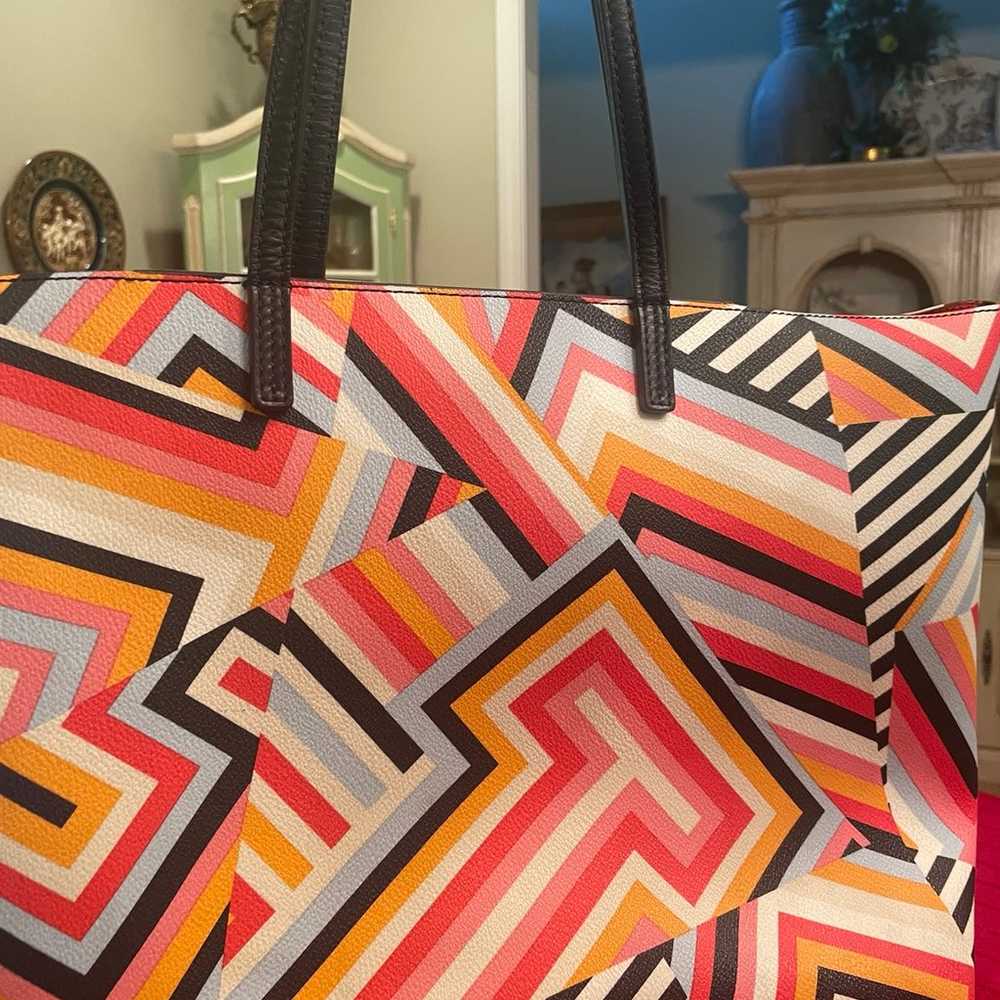 Tory Burch multicolored  T tote  large  16 by 13 - image 7