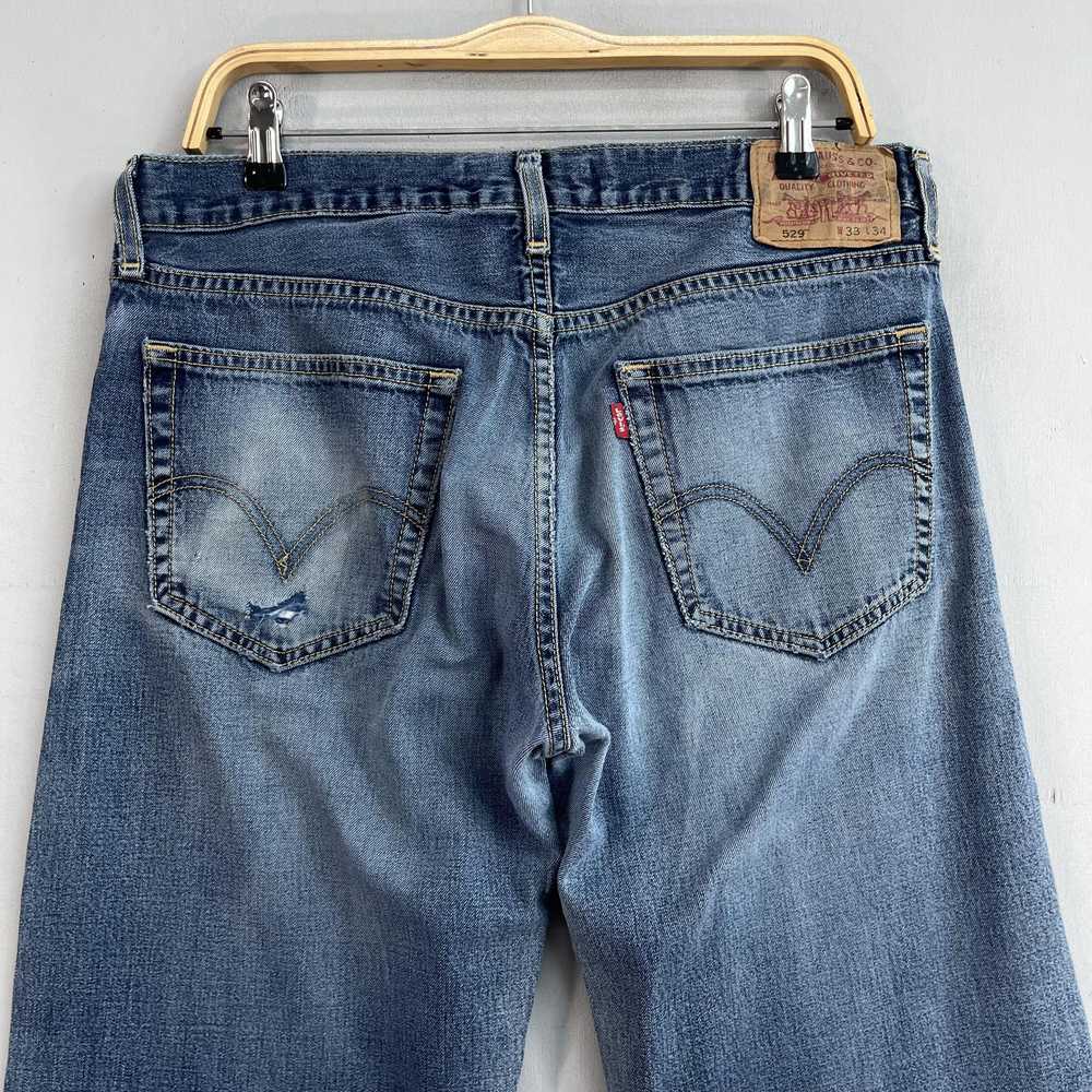 Distressed Denim × Levi's × Vintage W34 L32 Vinta… - image 7