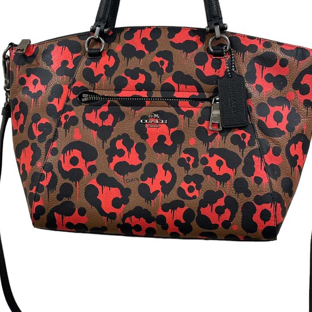 Coach Baseman Orange Wild Beast Ocelot Prairie Le… - image 10