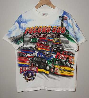 NASCAR Vintage Pocono 500 Racing T-shirt