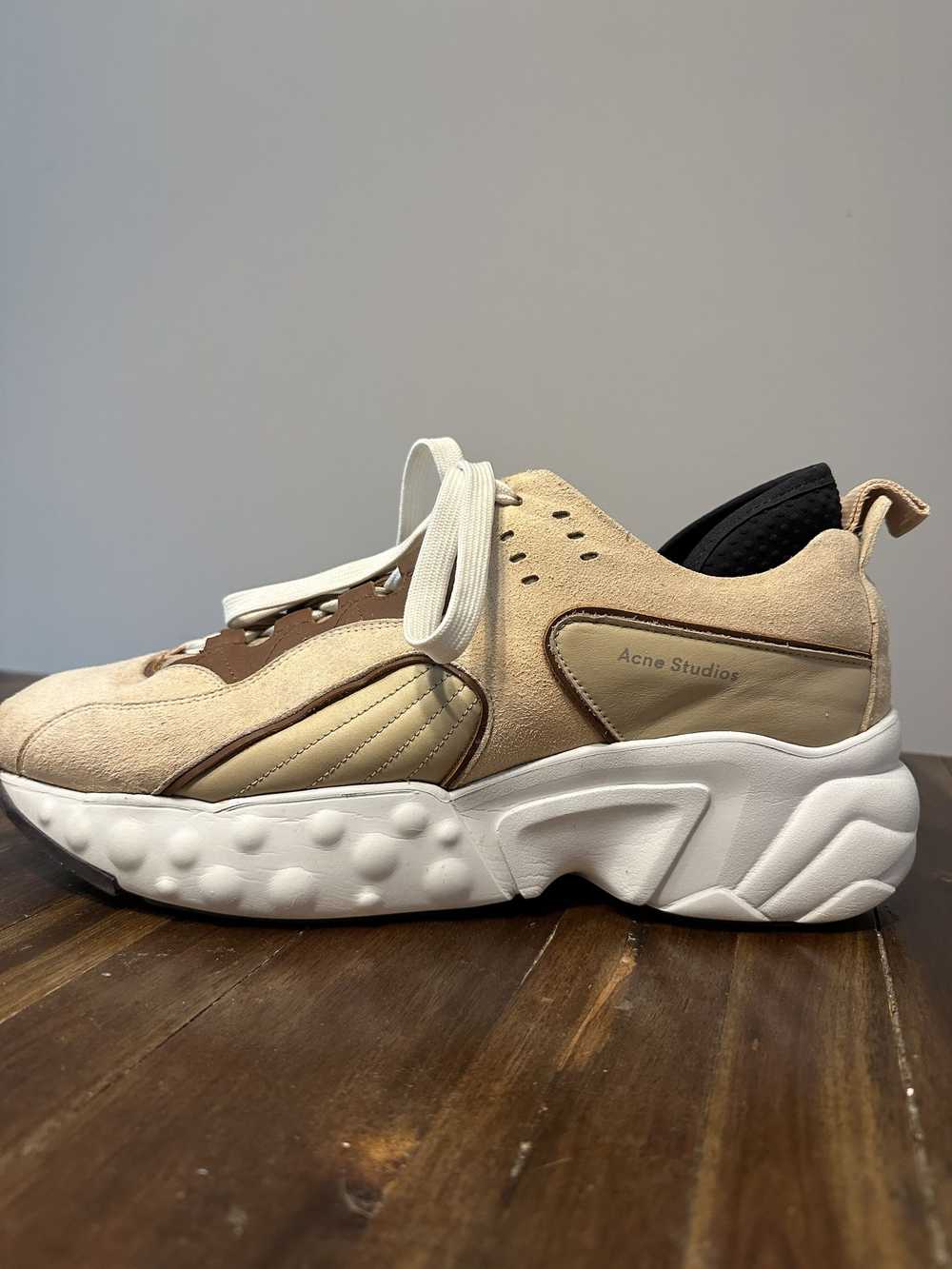 Acne Studios Rockaway Sneakers - Beige and White - image 1