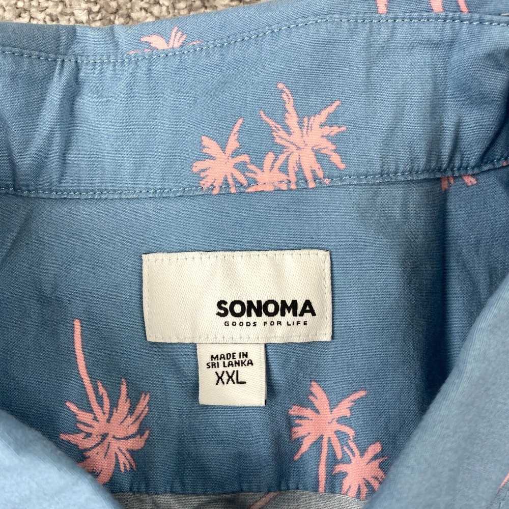 Vintage Sonoma Button Up Shirt Men's 2XL XXL Shor… - image 3