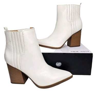 Nine West Orleeh Ivory 151 Ankle Boots Size 10M, … - image 1