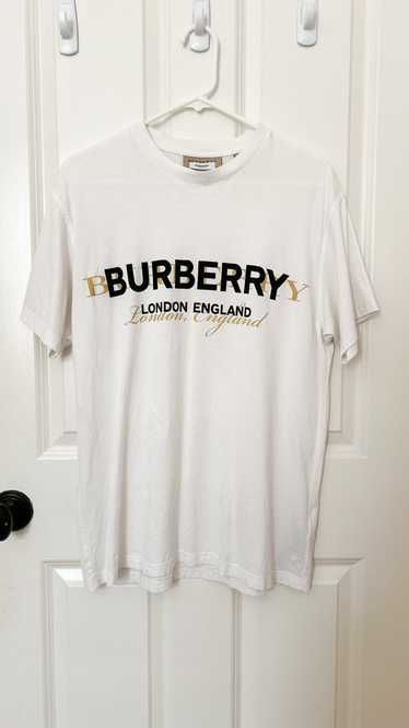 Burberry Burberry London England Double Logo T-Shi