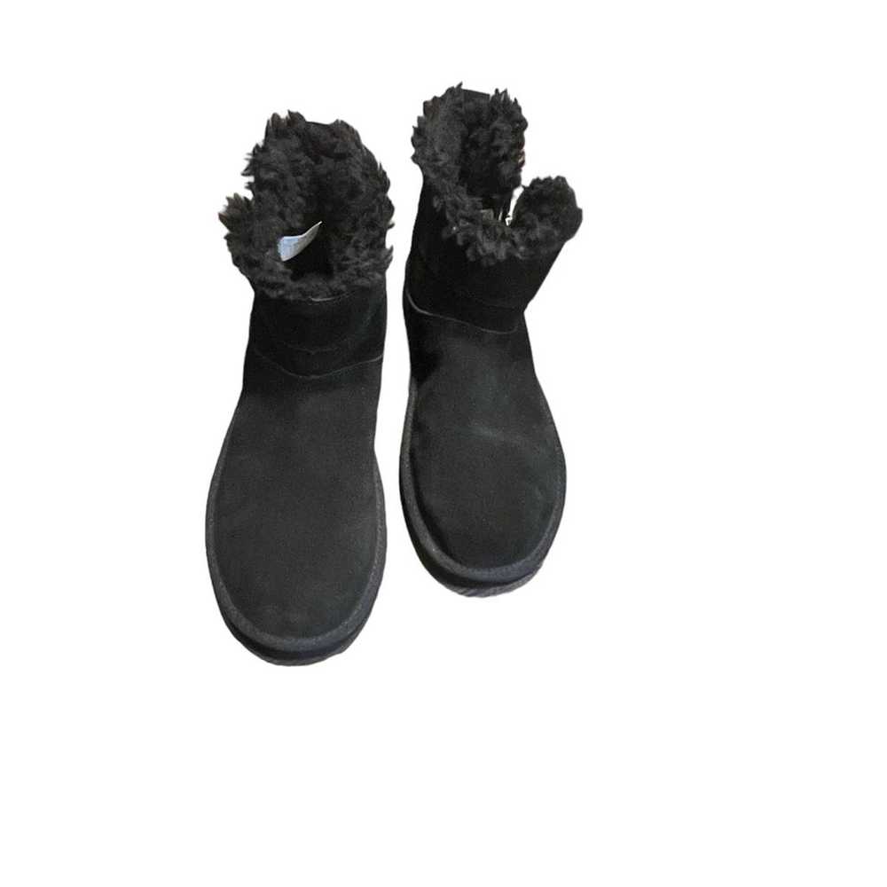 Womens Koolaburra By Ugg Black Ankle Boots Size 10 - image 4