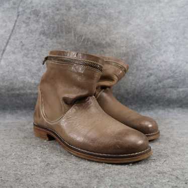 Le Cafe Noir Shoes Womens 36 Booties Leather Expan