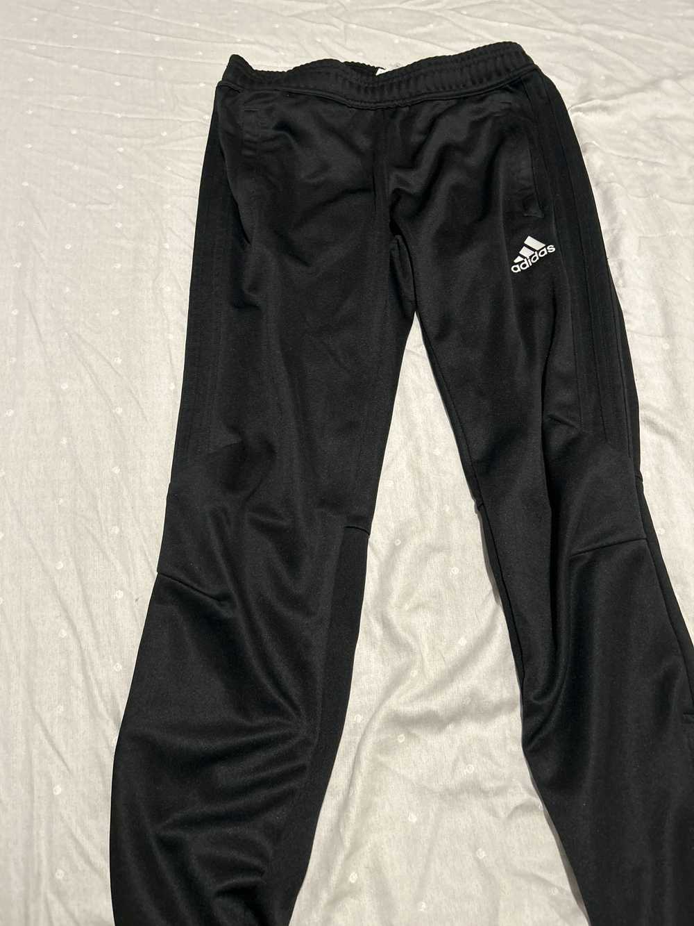 Adidas XS black adidas sweatpants - image 1