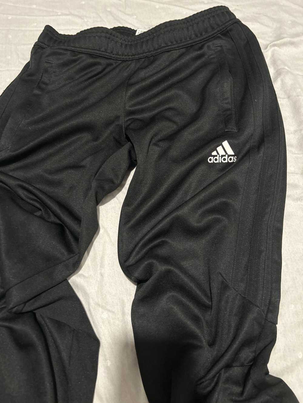 Adidas XS black adidas sweatpants - image 2