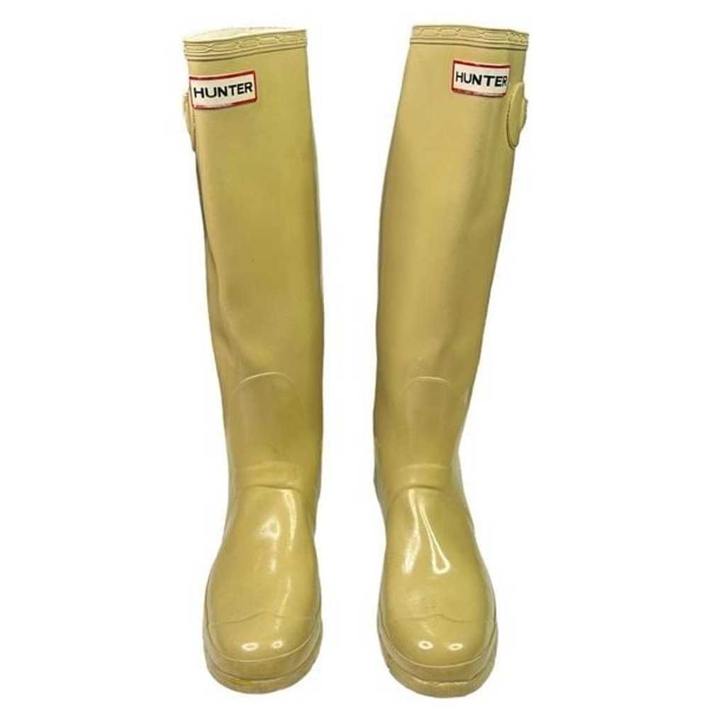 Hunter Rubber Rain Boots - Size 7M/8W - image 2