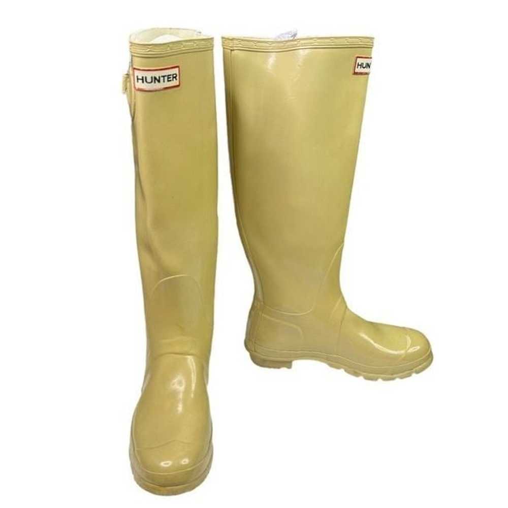 Hunter Rubber Rain Boots - Size 7M/8W - image 3