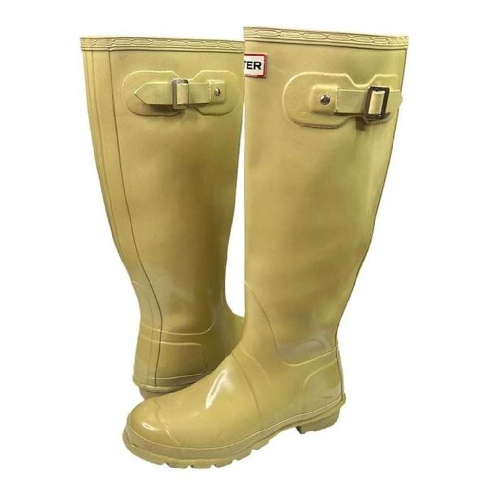 Hunter Rubber Rain Boots - Size 7M/8W - image 4