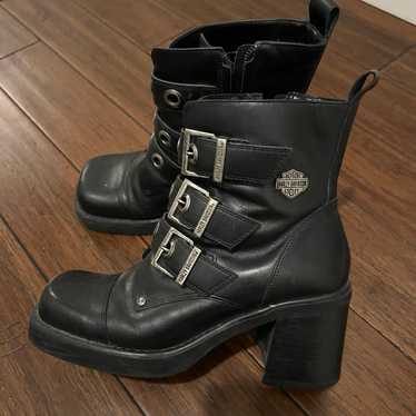 Harley Davidson Leather Boots
