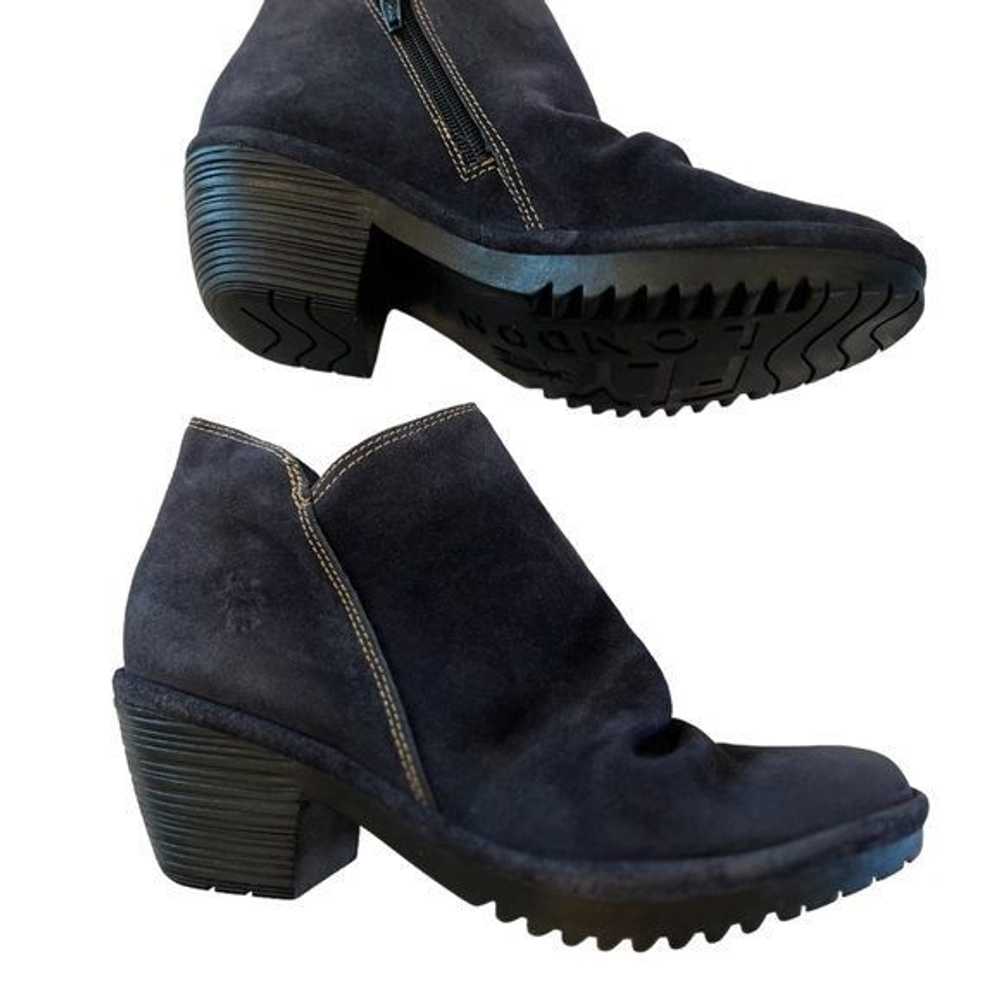 Fly London Fly London Yip Suede Ankle Booties Hee… - image 2