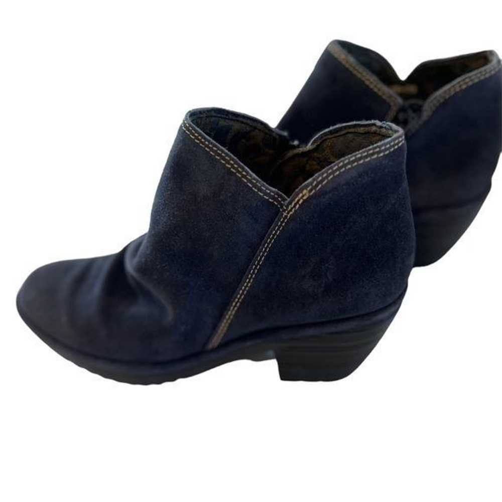 Fly London Fly London Yip Suede Ankle Booties Hee… - image 3