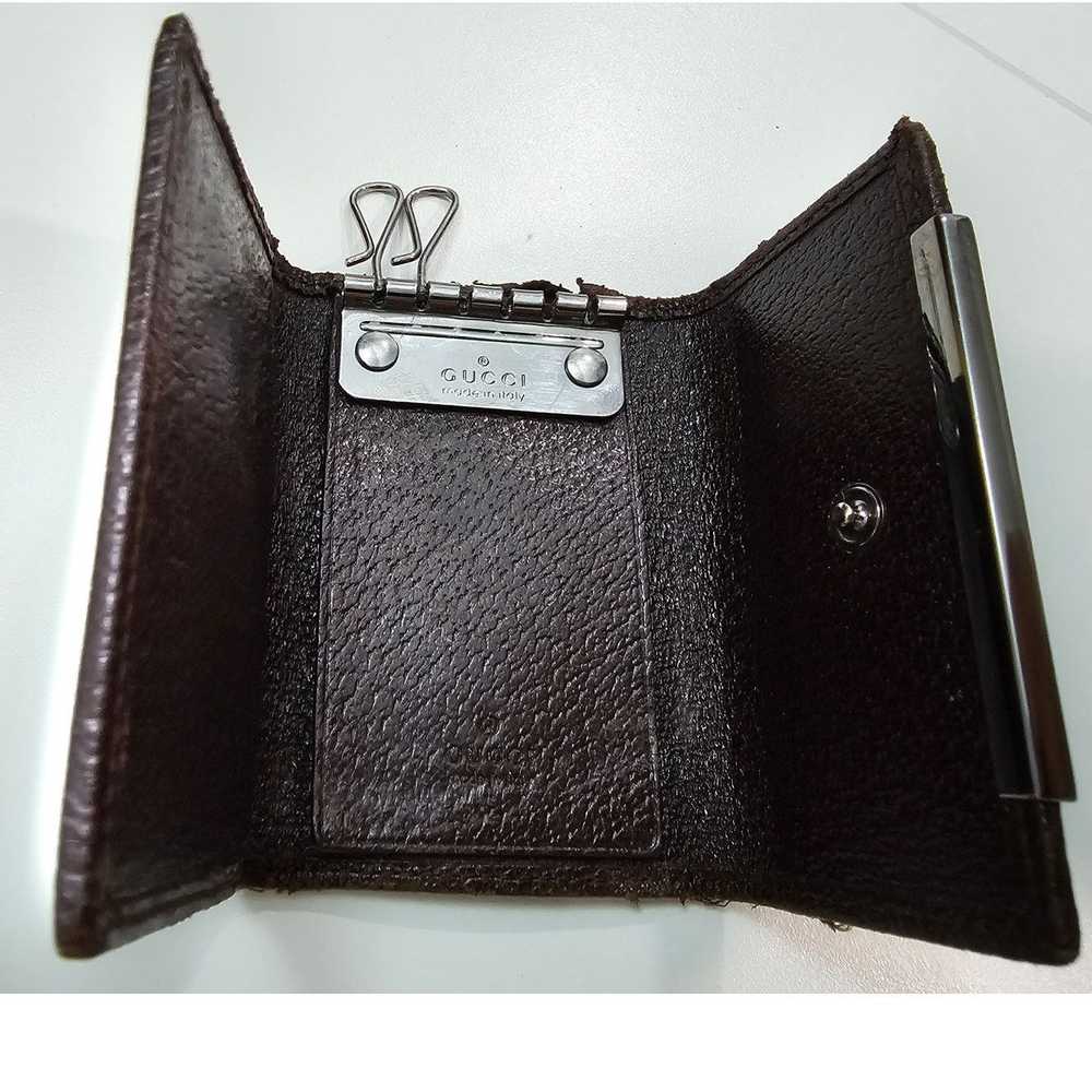 Gucci Gucci Key Holder Case Brown - image 3