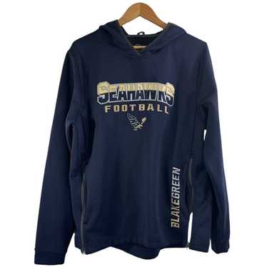 Unbrnd X-GRAIN Seattle Seahawks Blue Gold Hoodie S