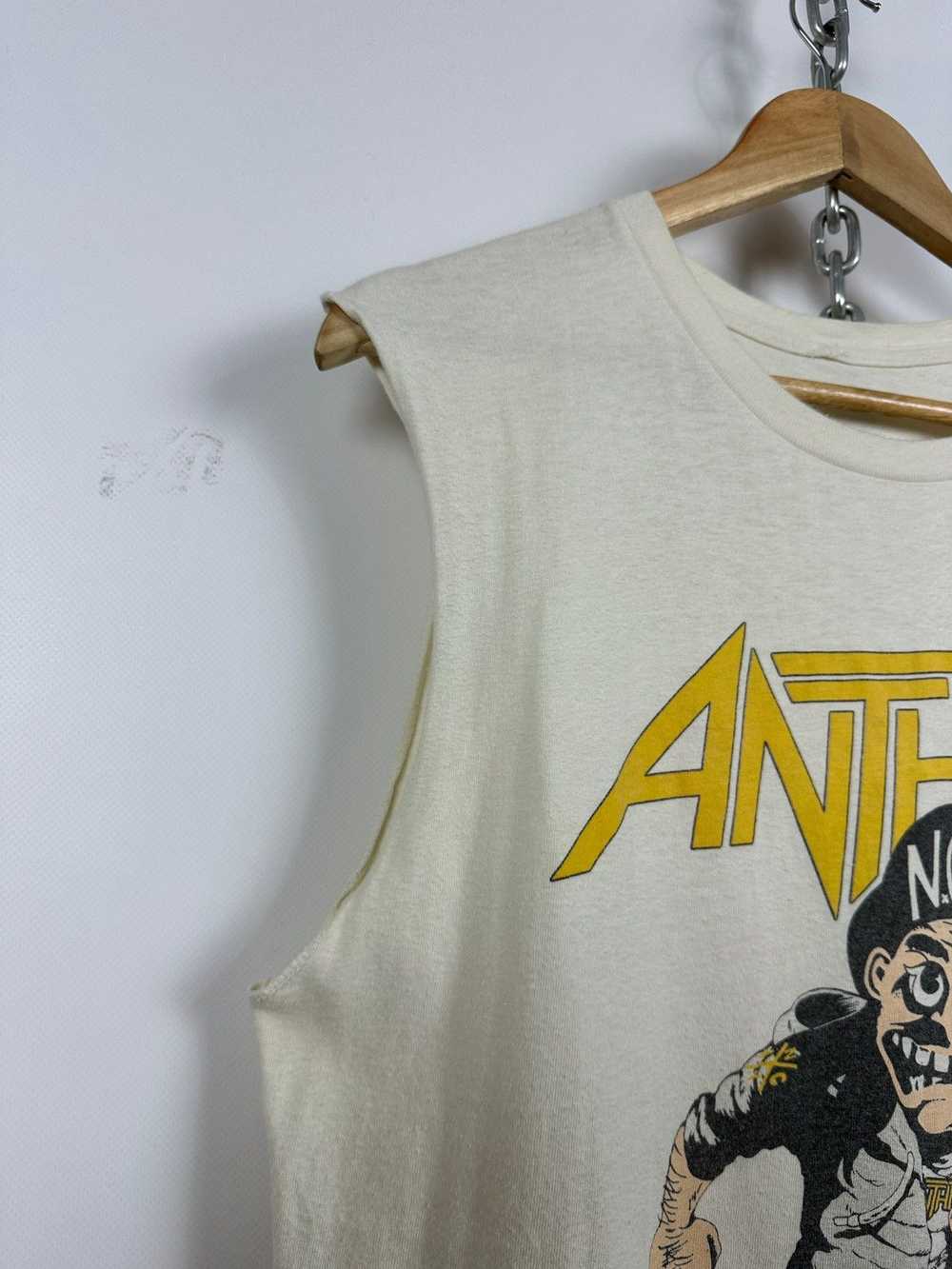 Band Tees × Vintage 1987 Vintage Anthrax Skate Mo… - image 7