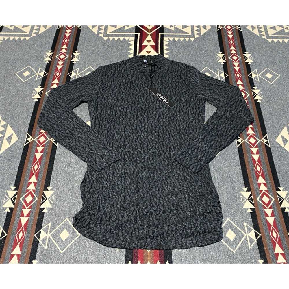 Vintage Charlie B Women Long Sleeve Sweater Mock … - image 1