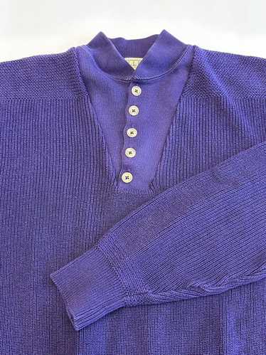 L.L. Bean Vintage LL Bean Ribbed Sweater Mens XL P