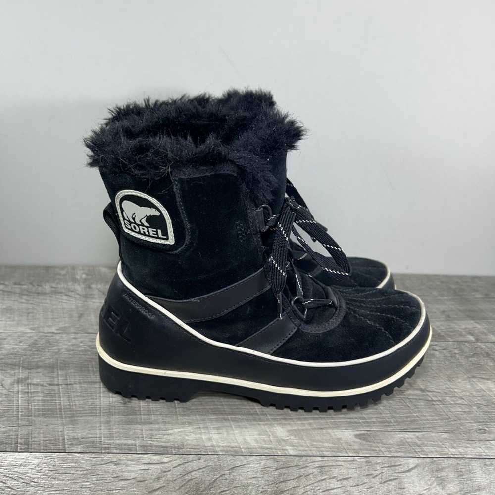 Sorel NL2089 Tivoli II Black Suede Winter Snow Wo… - image 2