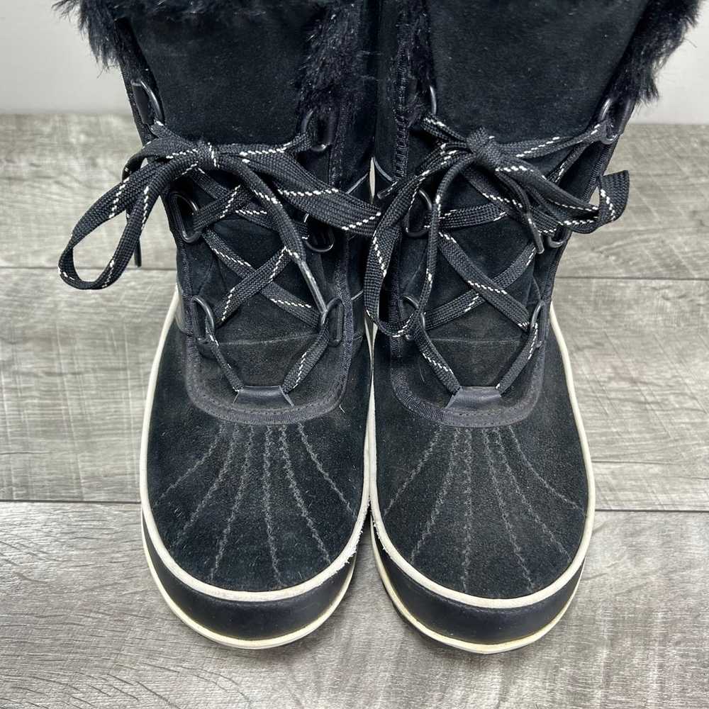 Sorel NL2089 Tivoli II Black Suede Winter Snow Wo… - image 4