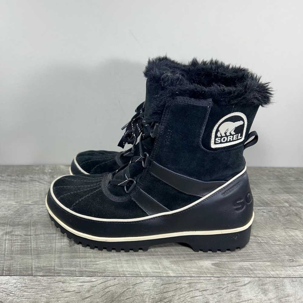 Sorel NL2089 Tivoli II Black Suede Winter Snow Wo… - image 5