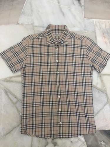 Burberry Burberry Nova Check Short Sleeve Button U