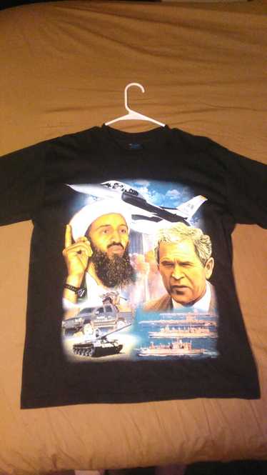 Vintage *ORIGINAL* Bush x Osama Bin Laden 9/11 Shi