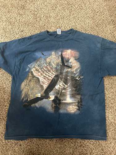 Vintage liquid blue eagle - Gem