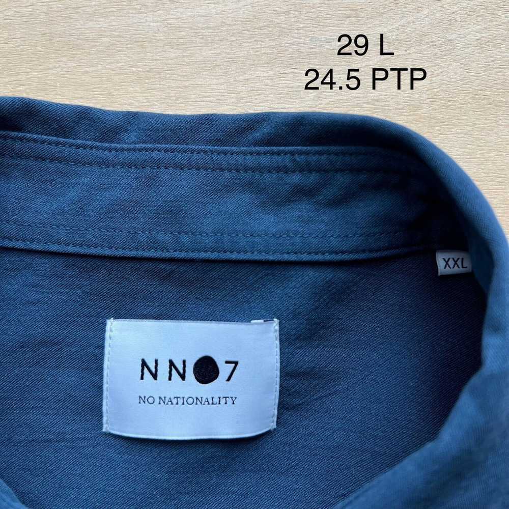 Nn07 × Streetwear NN07 Deon Shirt 2XL Blue Casual… - image 6