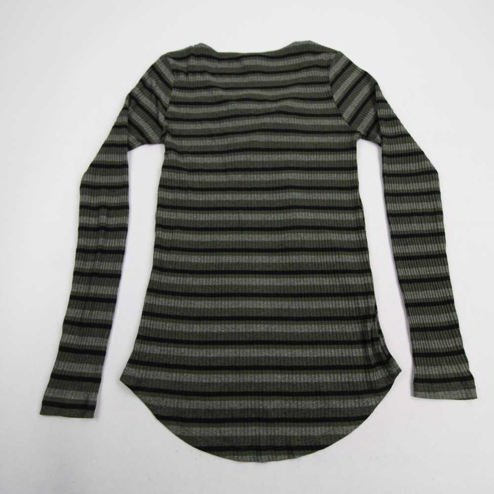 RUE21 Long Sleeve Shirt Women's Olive/Black Used - image 3