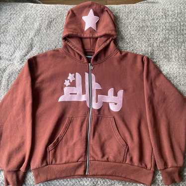 Divide The Youth DTY zip up mocha brown/pink - image 1