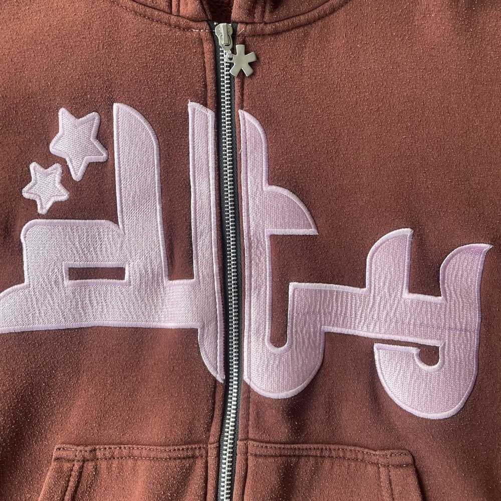 Divide The Youth DTY zip up mocha brown/pink - image 3