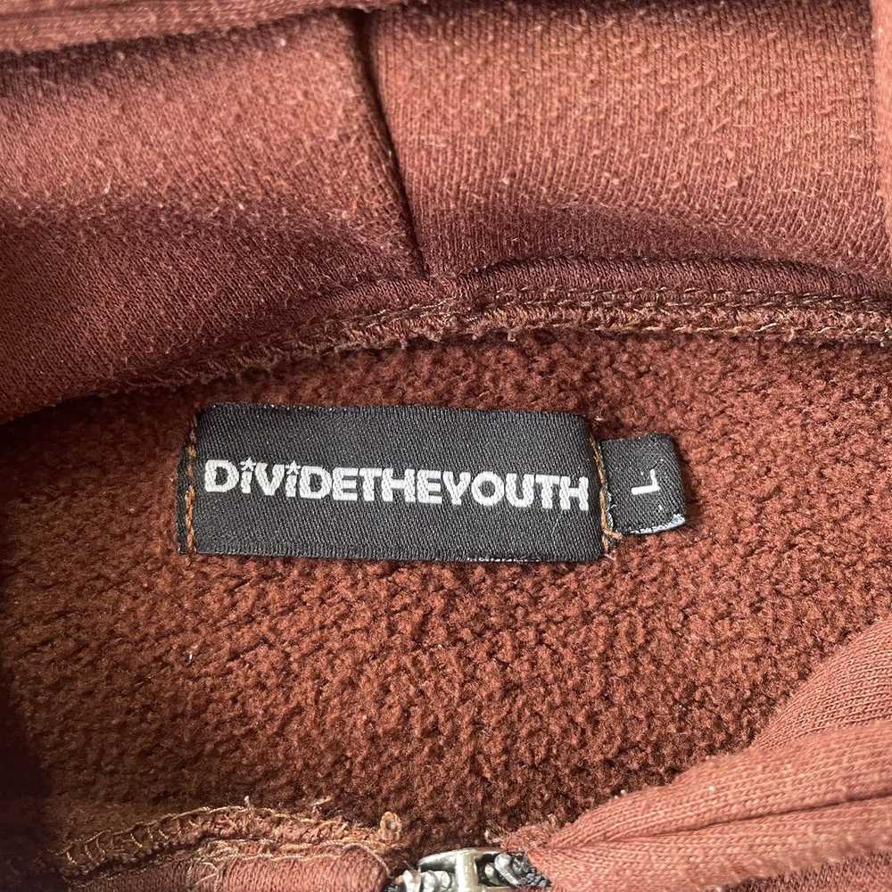 Divide The Youth DTY zip up mocha brown/pink - image 5