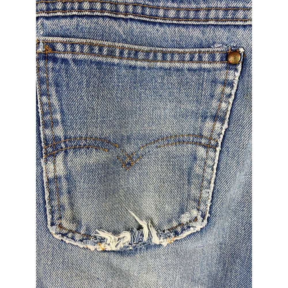 Levi's VNTG Levi's 80's 557 For Cowboys Denim Jea… - image 8