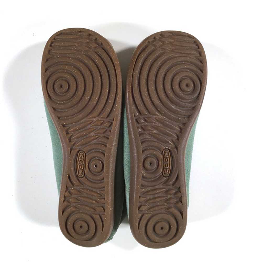 Keen Sienna Flats Womens Size 7.5 Light Green Sue… - image 7