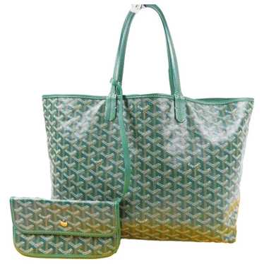 Goyard Saint-Louis leather handbag
